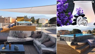 Minipiscina nella tua terrazza Zen