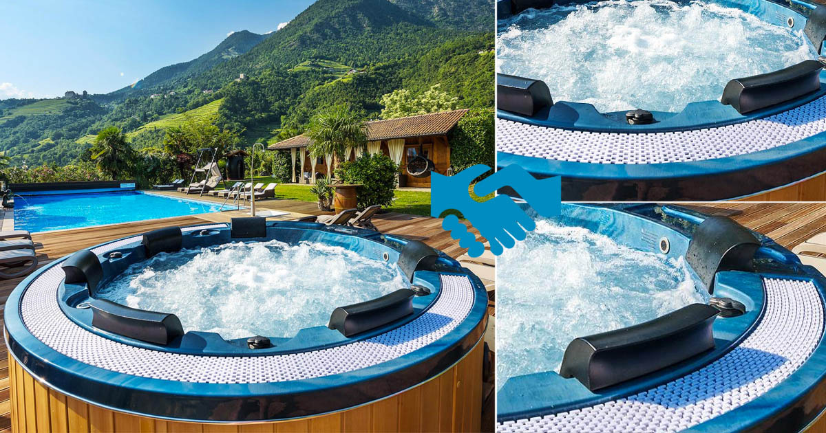Minipiscina idromassaggio passione affidabilità in soli 245cm centimetri