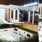 Minipiscina idromassaggio stand fieristici