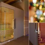 Via albero dentro la sauna