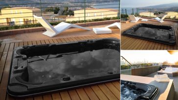 Black is black ecco la minipiscina nera di Beauty Luxury