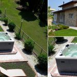 Minipiscina idromassaggio nel tuo giardino erba loietto