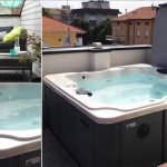 Minipiscina idromassaggio nel tuo terrazzo metropolitano