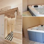 Minipiscina idromassaggio per abitazioni compact living