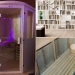 Sauna finlandese nella tua libreria un comodo rifugio