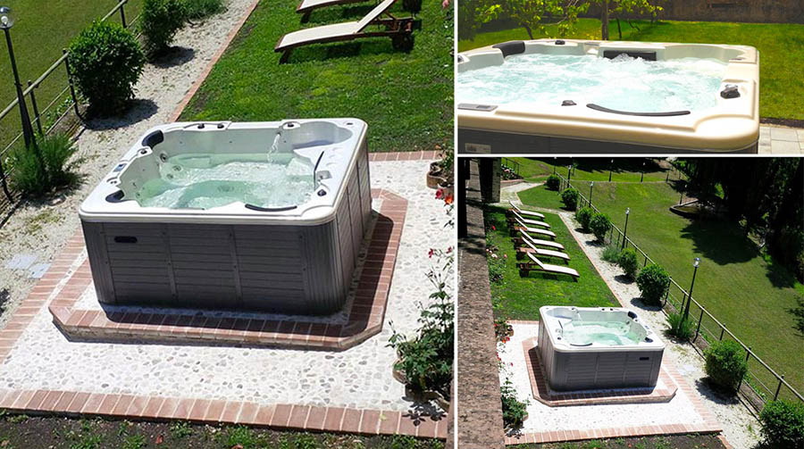 BL-808 minipiscina idromassaggio ex masseria