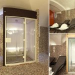 Bagno turco pavimento mosaico