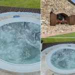 Minipiscina idromassaggio cottage toscano