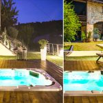 Minipiscina idromassaggio nella tua cascina