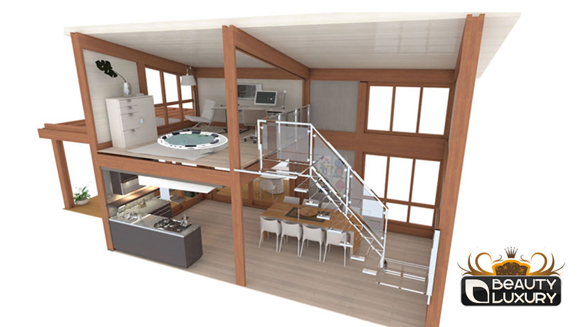 mini piscina incassata duplex