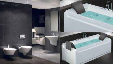 Vasca idromassaggio per bagni in camera