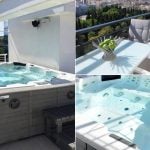 Primavera terrazzo con minipiscina idromassaggio