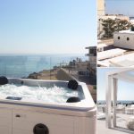 Minipiscina idromassaggio per la terrazza panoramica del tuo albergo sul mare