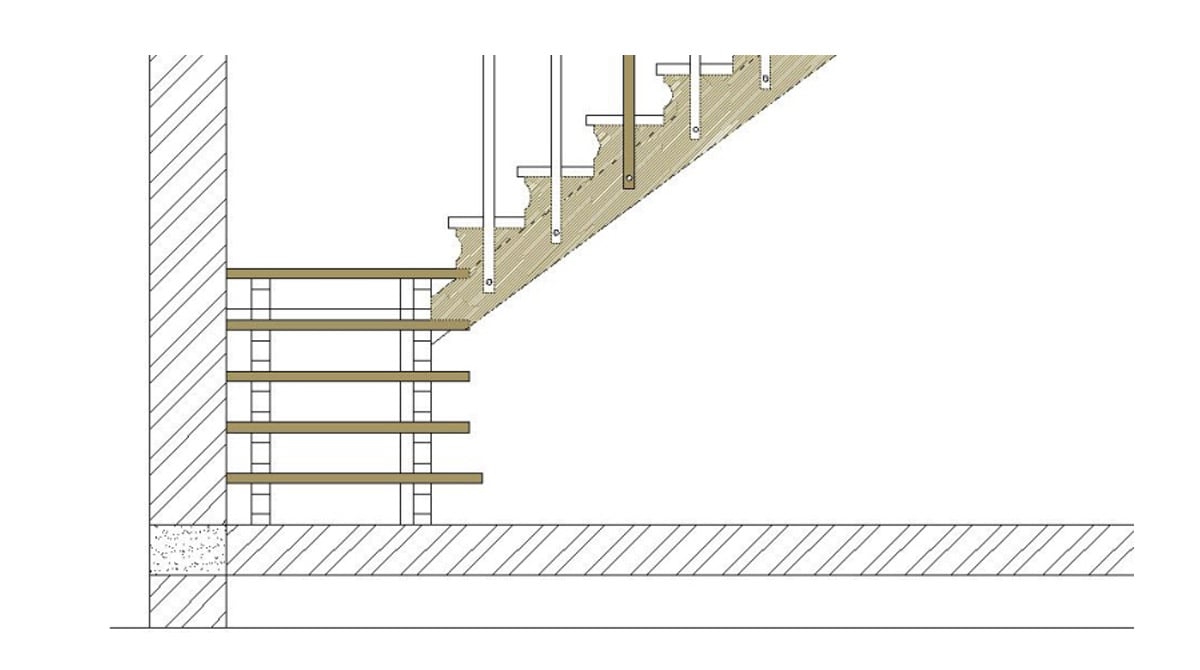 Sottoscala disegno