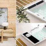 Appartamento Japandi style con idromassaggio a incasso