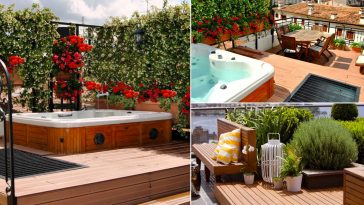 Come trasformare un roof garden in zona idromassaggio
