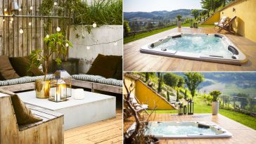 Minipiscina idromassaggio nel tuo giardino gipsy