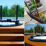 Un nido urbano con minipiscina da terrazzo