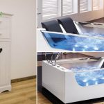 Arredo bagno rivisitato con una vasca idromassaggio