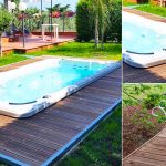 Minipiscina idromassaggio nel tuo floreal garden