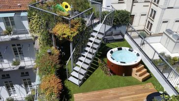 Un sogno realizzabile idromassaggio in roof garden