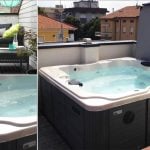 BL-801 minipiscina idromassaggio terrazzo
