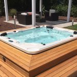 Minipiscina idromassaggio sun deck