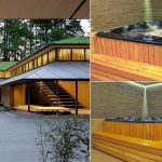 Mini piscina idromassaggio casa giapponese