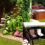 Privacy conquistata con minipiscina giardino retro