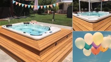 Regalo per la pensione minipiscina da giardino