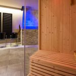 Sauna sala attesa studio fisioterapico