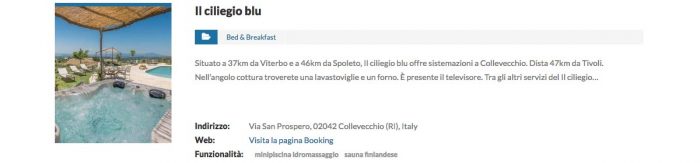 Il ciliegio blu