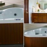 Passione legno con vasca da bagno idromassaggio
