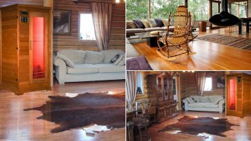 Sauna infrarossi baita legno