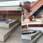 Minipiscina idromassaggio in Tetto-Terrazzo