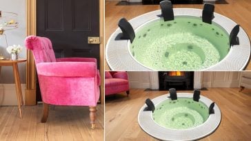 Minipiscina idromassaggio nella tua casa stile eclettico retro