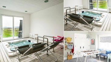 MiniPiscina idromassaggio in pied-à-terre