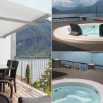 Sole o senza sole la più eclettica di minipiscine da terrazzo