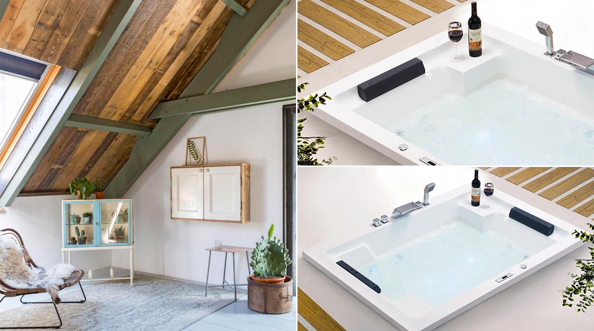 Vasca idromassaggio loft jungla