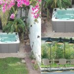 Minipiscina idromassaggio in centro direzionale
