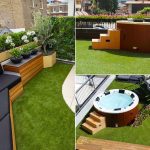 Realizza con noi una minipiscina in terrazzo di erba sintetica