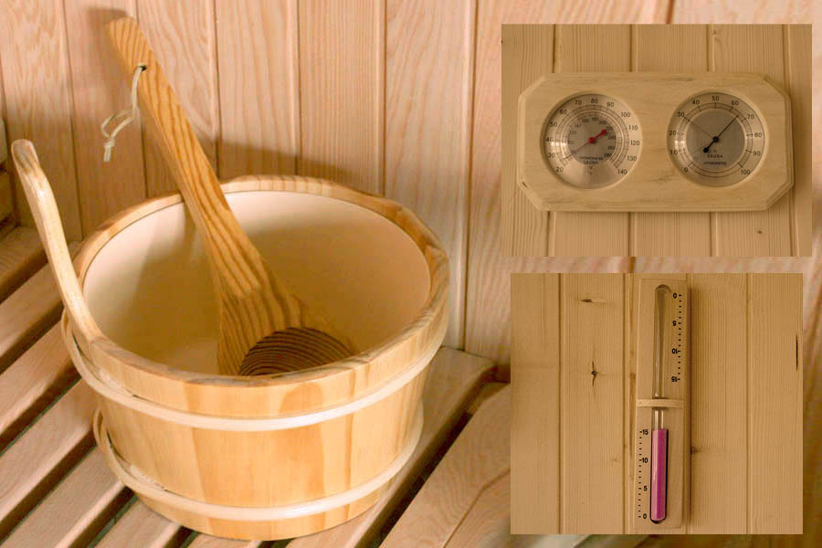 BL-145 sauna finlandese dettagli