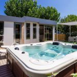 Casa eco-friendly con una Minipiscina idromassaggio