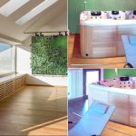 56 mq trasformati con una minipiscina da interno