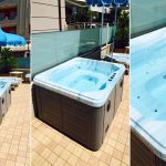 Mini idromassaggio per aree piscine hotel residence