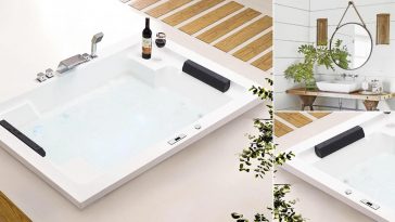 Ristrutturazione innovativa con la vasca idromassaggio in bagno