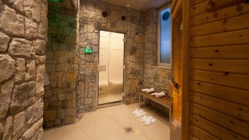 Box doccia con bagno turco