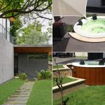 Il tuo vialetto accesso con una minipiscina idromassaggio