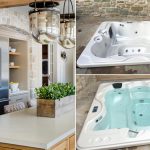 Hot tub in nicchia attrezzata