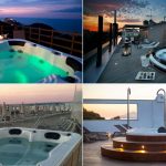 I crepuscoli più belli con una minipiscina idromassaggio Beauty Luxury